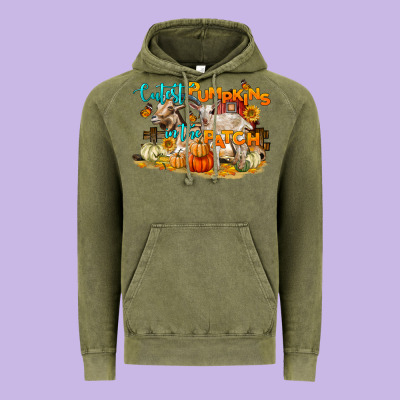 Cutest Pumpkin In The Patch Vintage Hoodie Designed By Lillyallendesigns