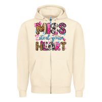 Sandshell miss steal your heart olivia Zipper Hoodie - OliviaCreatesArt