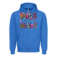 True Royal miss steal your heart olivia Zipper Hoodie - OliviaCreatesArt