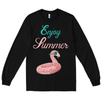 Black Enjoy Summer Long Sleeve Tee - Bettercallsaul