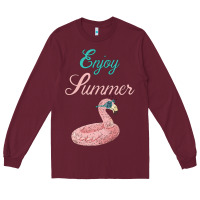 Burgundy Enjoy Summer Long Sleeve Tee - Bettercallsaul