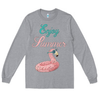Heather Grey Enjoy Summer Long Sleeve Tee - Bettercallsaul