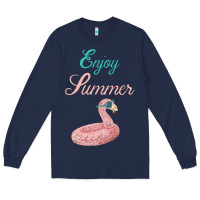 Navy Enjoy Summer Long Sleeve Tee - Bettercallsaul