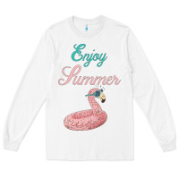 White Enjoy Summer Long Sleeve Tee - Bettercallsaul