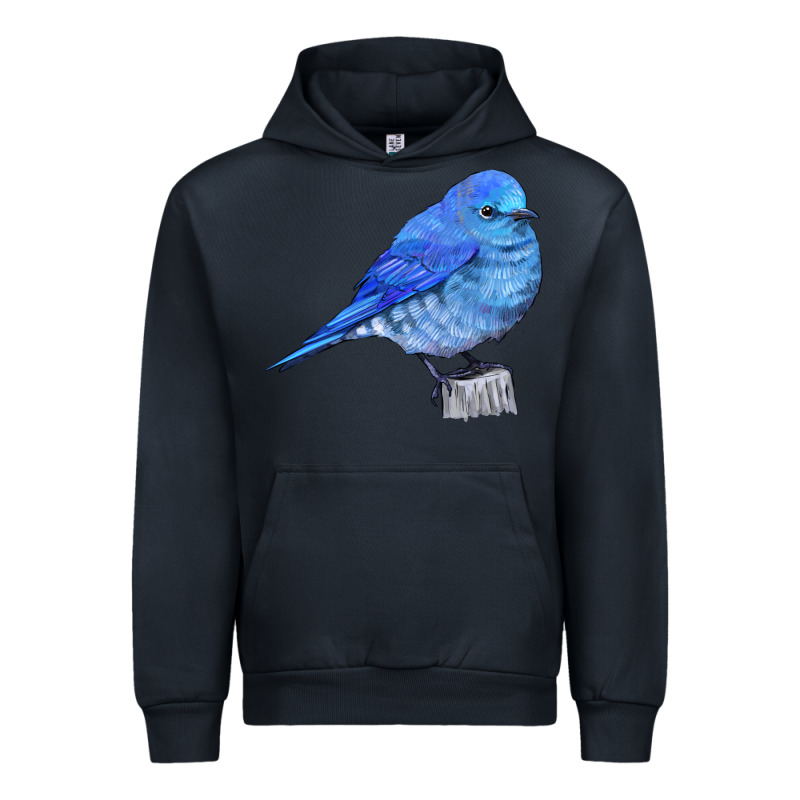 Mountain Bluebird Urban Hoodie by LillyAllenDesigns | Teevron