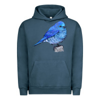 Pigment Midnight Navy Mountain Bluebird Urban Hoodie - LillyAllenDesigns