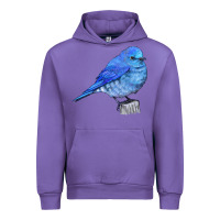 Tulip Mountain Bluebird Urban Hoodie - LillyAllenDesigns