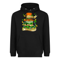 Black buy me green beer and tell me ı am pretty Heavyweight Hoodie - FaDigitalArtStudio
