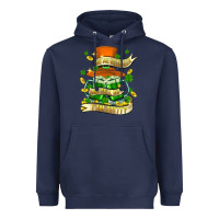 Navy buy me green beer and tell me ı am pretty Heavyweight Hoodie - FaDigitalArtStudio