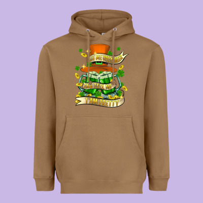 Buy Me Green Beer And Tell Me ı Am Pretty Heavyweight Hoodie Designed By Fadigitalartstudio