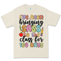 Bone i ve been bringing sass to the class for 100 days Premium Tee - MaliasSmallBusiness