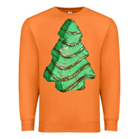 Carrot green christmas cake Premium Sweatshirt - FaDigitalArtStudio