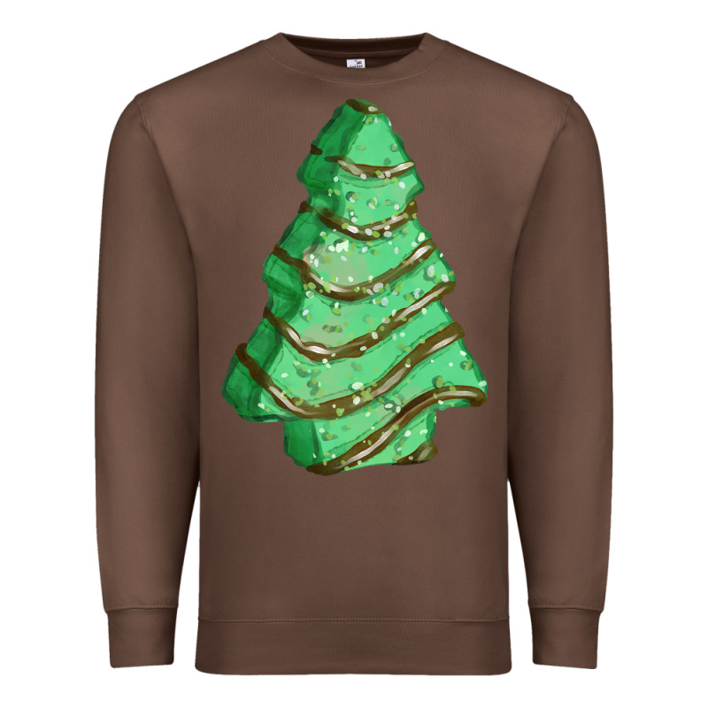 Green Christmas Cake Premium Sweatshirt by FaDigitalArtStudio | Teevron