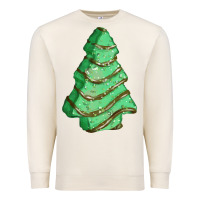 Sandshell green christmas cake Premium Sweatshirt - FaDigitalArtStudio