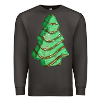 Smoke green christmas cake Premium Sweatshirt - FaDigitalArtStudio