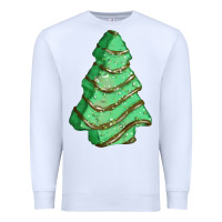White green christmas cake Premium Sweatshirt - FaDigitalArtStudio