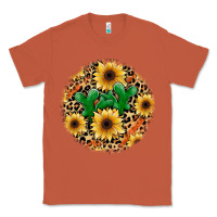 Copper leopard cactus sunflower Classic Tee - JahusDesignShop