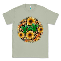 Matcha leopard cactus sunflower Classic Tee - JahusDesignShop