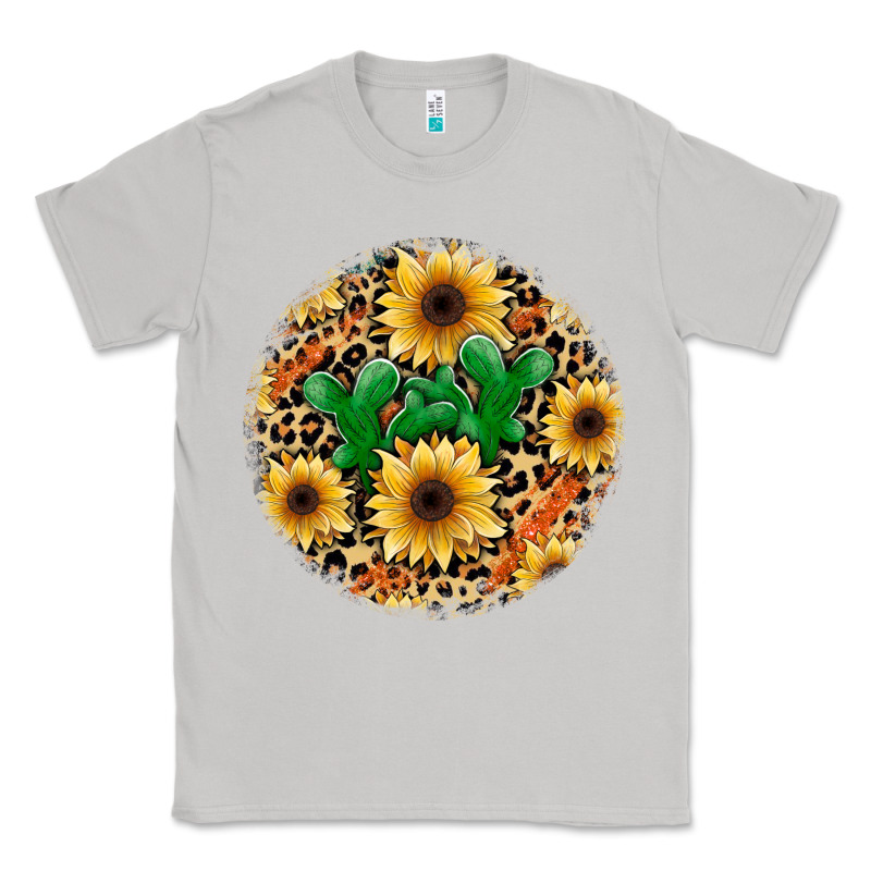 Leopard Cactus Sunflower Classic Tee by JahusDesignShop | Teevron