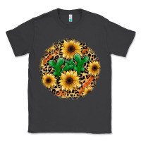 Smoke leopard cactus sunflower Classic Tee - JahusDesignShop