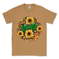 Toasted Coconut leopard cactus sunflower Classic Tee - JahusDesignShop