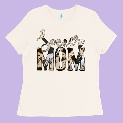 Soccer Mom Ladies Tee Designed By Jasminsmagicworld
