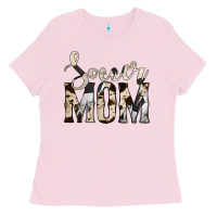 Bubblegum Pink soccer mom Ladies Tee - Jasminsmagicworld