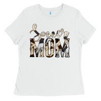 White soccer mom Ladies Tee - Jasminsmagicworld