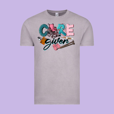 Caregiver Vintage Tee Designed By Lillyallendesigns