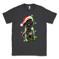 Smoke christmas black poodles dog Classic Tee - LillyAllenDesigns