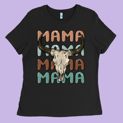 Mama Ladies Tee Designed By Maliassmallbusiness