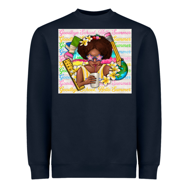 Goodbye School Hello Summer Heavyweight Sweatshirt by TumblerDesignByShophia | Teevron