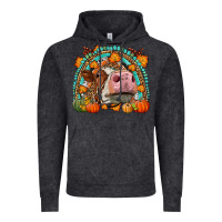 Vintage Black Fall Cow Rainbow Vintage Hoodie - LillyAllenDesigns