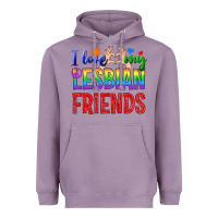 Lavender I Love My Lesbian Friends Heavyweight Hoodie - BundleAndBundleShop