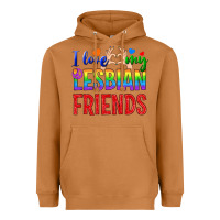 Meerkat I Love My Lesbian Friends Heavyweight Hoodie - BundleAndBundleShop