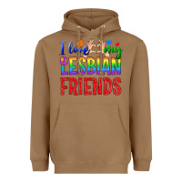 Toasted Coconut I Love My Lesbian Friends Heavyweight Hoodie - BundleAndBundleShop