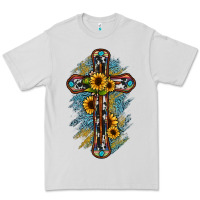 Dove Grey cross Premium Tee - JahusDesignShop