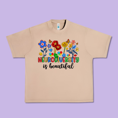 Neurodiversity Is Beautiful Urban Heavy Tee Designed By Artiststas