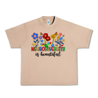 Burro neurodiversity is beautiful Urban Heavy Tee - Artiststas