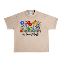 French Oak neurodiversity is beautiful Urban Heavy Tee - Artiststas