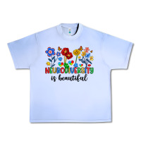 Grape Ice neurodiversity is beautiful Urban Heavy Tee - Artiststas