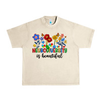 Sandshell neurodiversity is beautiful Urban Heavy Tee - Artiststas