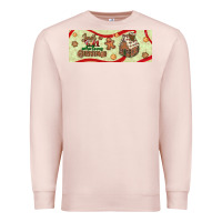 Pale Pink just a girl who loves christmas Premium Sweatshirt - BundleAndBundleShop