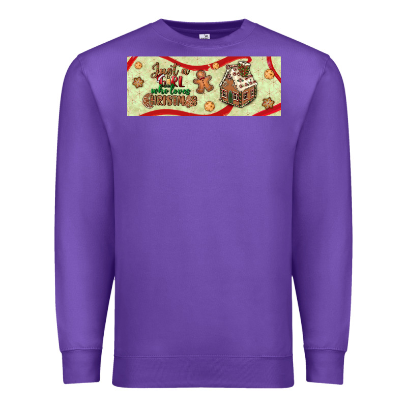 Just A Girl Who Loves Christmas Premium Sweatshirt by BundleAndBundleShop | Teevron