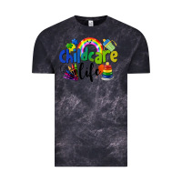 Cloud Black Childcare Life Vintage Tee - LillyAllenDesigns