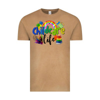 Vintage Camel Childcare Life Vintage Tee - LillyAllenDesigns