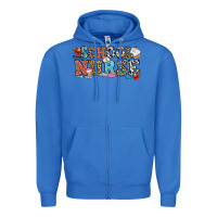 True Royal school nurse Zipper Hoodie - OliviaCreatesArt
