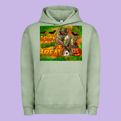 Trick Rawr Treat Urban Hoodie Designed By Lillyallendesigns