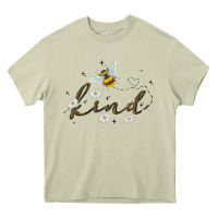 Mossy bee kind Heavy Core Tee - MaliasSmallBusiness