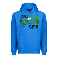 True Royal one lucky certified medical assistant cma Premium Hoodie - RanaPortraitStore